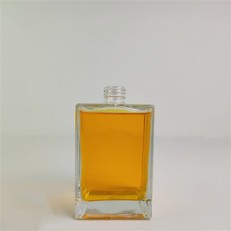 Maßgeschneiderte quadratische Likörflasche, 500 ml, Gin, Whisky, Spirituose, Wodka, Brandy