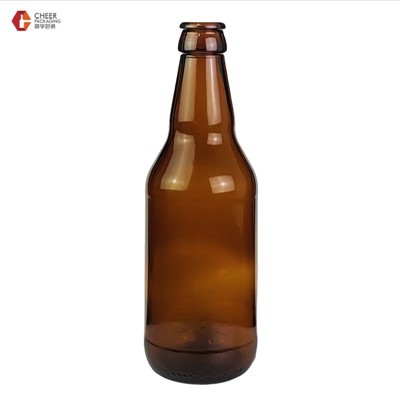 330 ml bernsteinfarbene Bierflasche